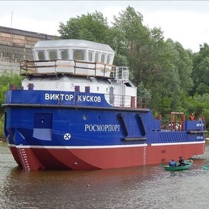 Sosnovka Shipyard launches lead vessel of Project BLV04, Viktor Kuskov, built for FSUE Rosmorport (photo) - PortNews IAA