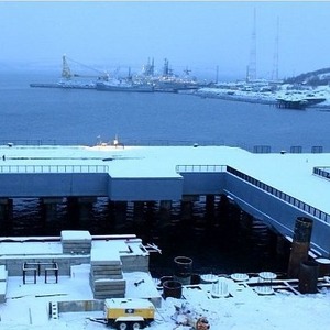 Construction of berthing facilities for Russia's Northern fleet is completed in Severomorsk (photo) - PortNews IAA