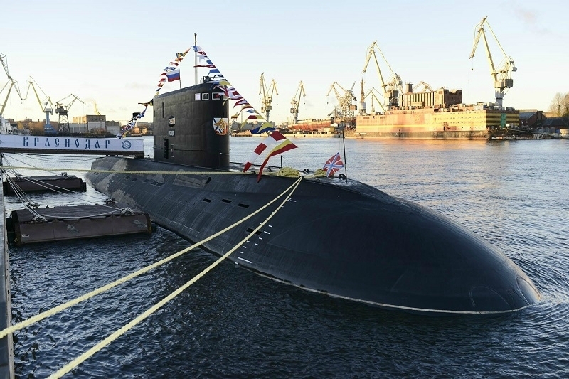 Krasnodar submarine of Project 636.3 joins Russian Navy