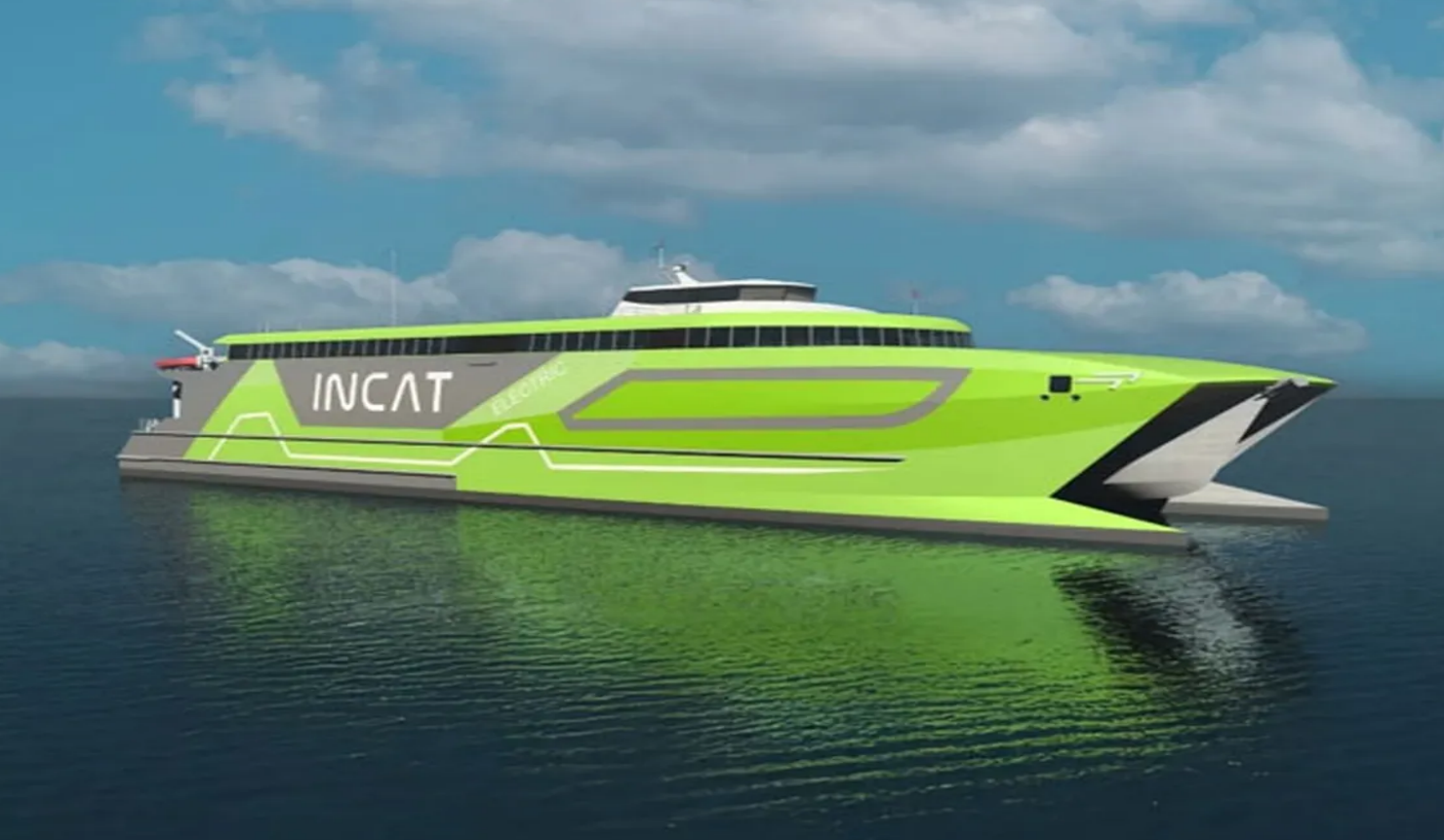 Incat turns to Echandia for battery system on 78-metre hybrid ferry
