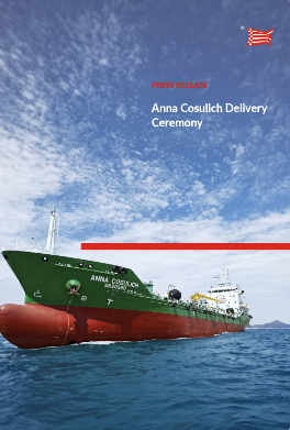 Fratelli Cosulich takes delivery of first 7,900-dwt methanol-ready ...